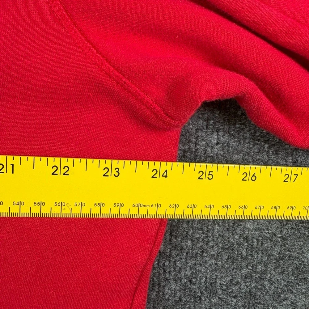 Adidas Central Coast Condors Soccer Hoodie Mens‎ Large Red Fleece Lined Winter
